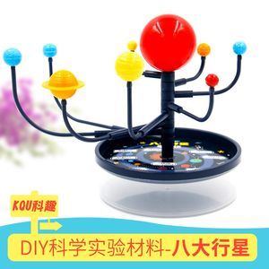 手可摘星辰 DIY太陽系八大行星模型，打造孩子的天文夢